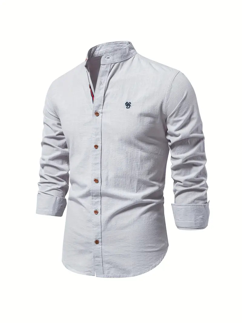 Drune | Herren Slim-fit Hemd Langarm