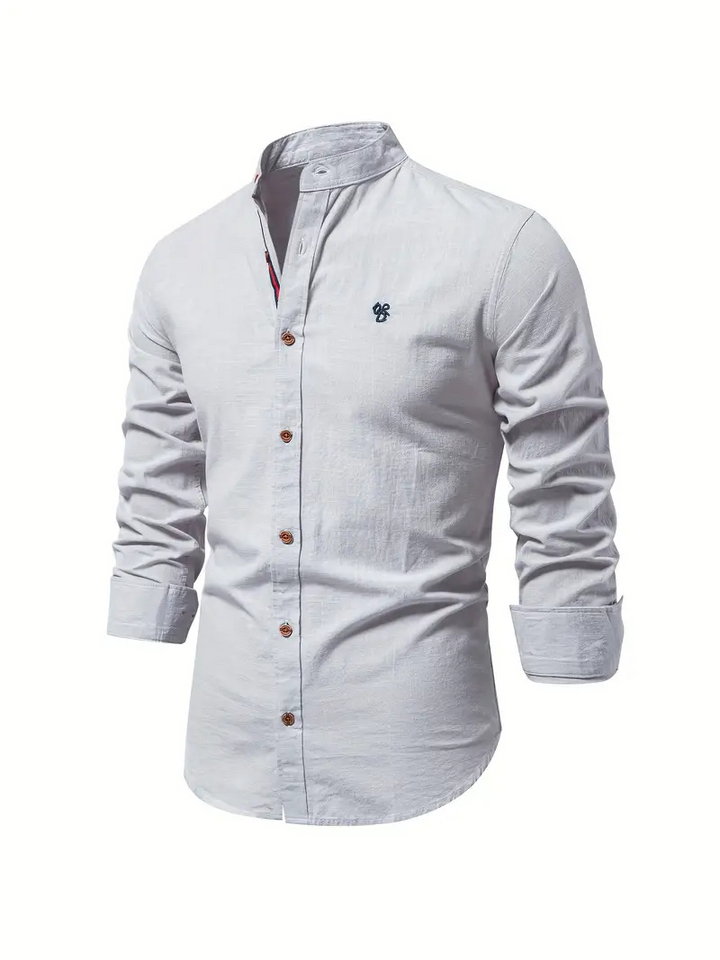 Drune | Herren Slim-fit Hemd Langarm
