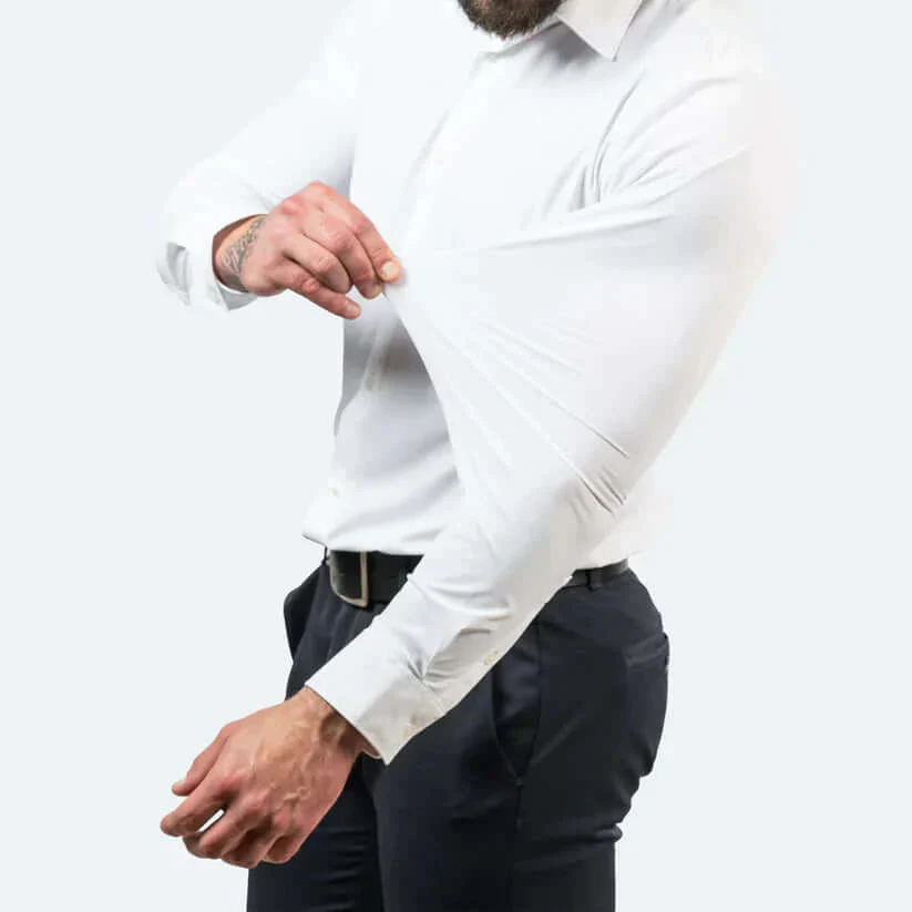 Drune | Herren Langarm Hemd Stretch