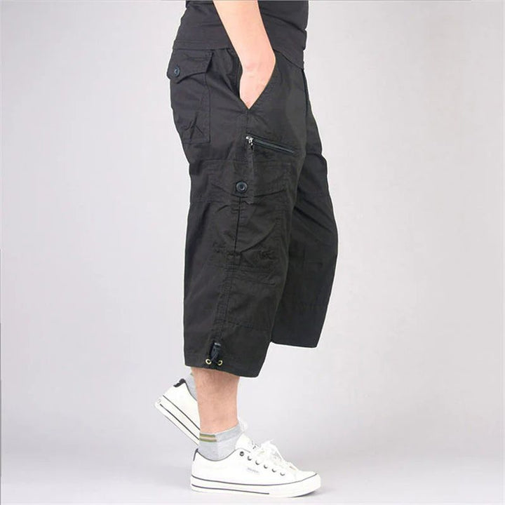 Drune | Lange Cargo Shorts Für Herren