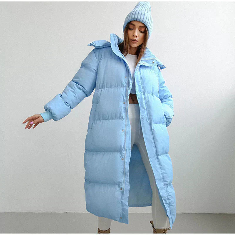 Drune | Lange gepolsterte Winterjacke für Frauen