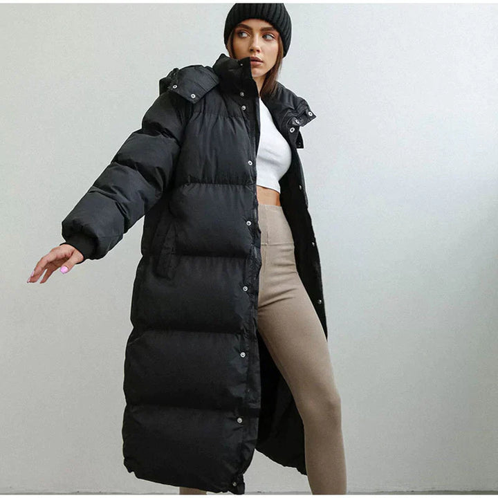 Drune | Lange gepolsterte Winterjacke für Frauen