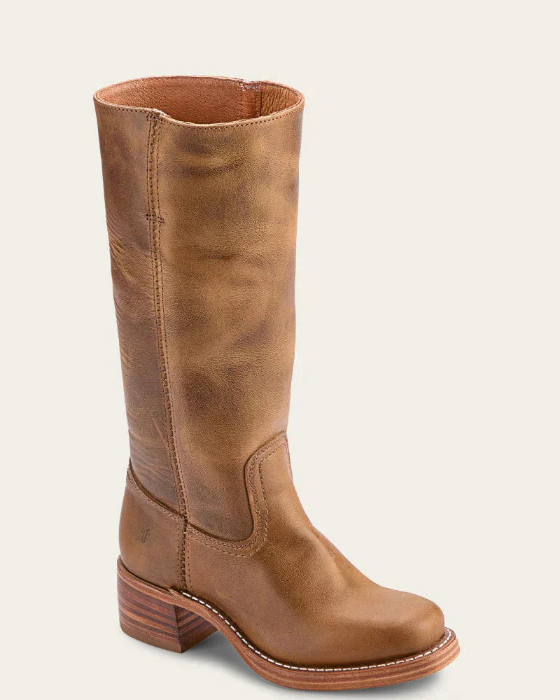 Drune | Damen Lange Stiefel Schwarz
