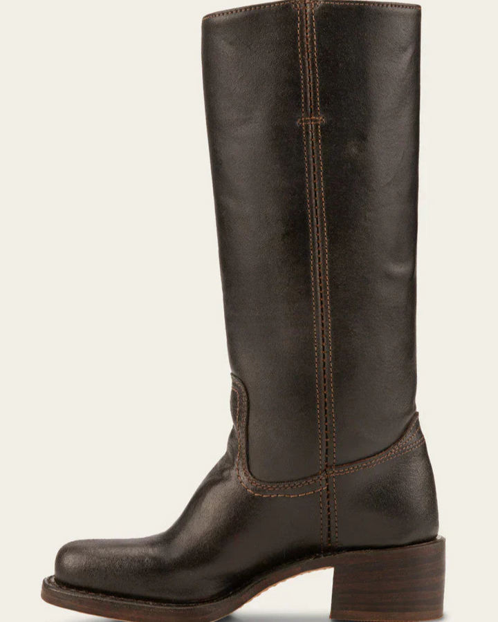 Drune | Damen Lange Stiefel Schwarz