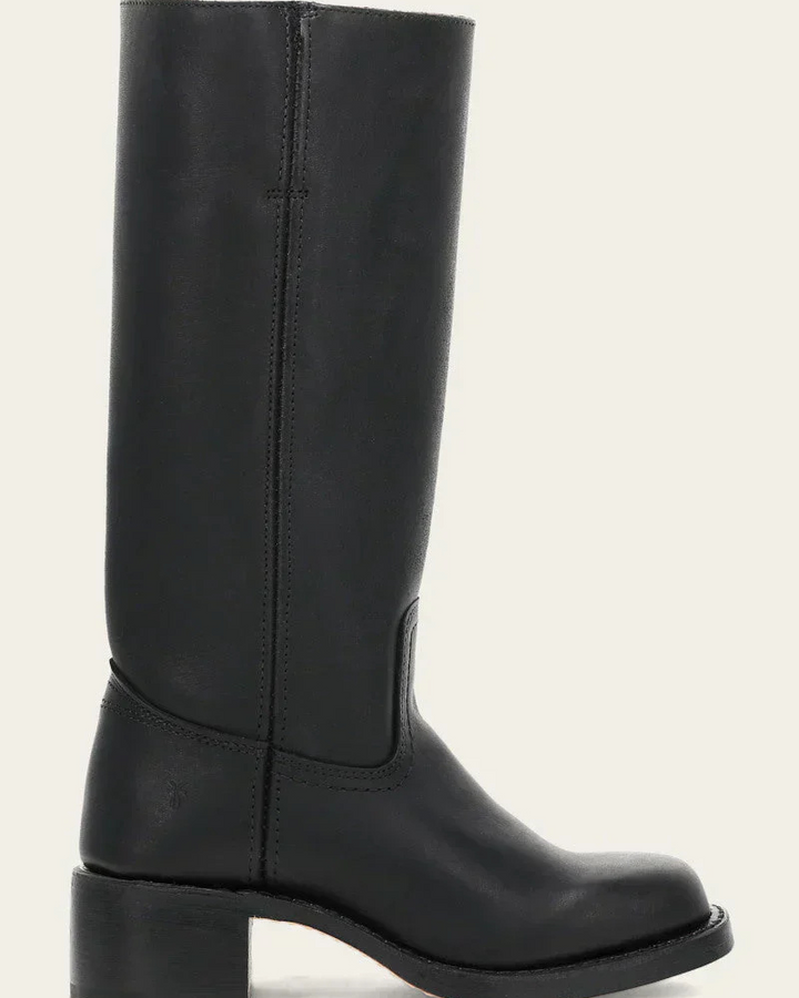 Drune | Damen Lange Stiefel Schwarz