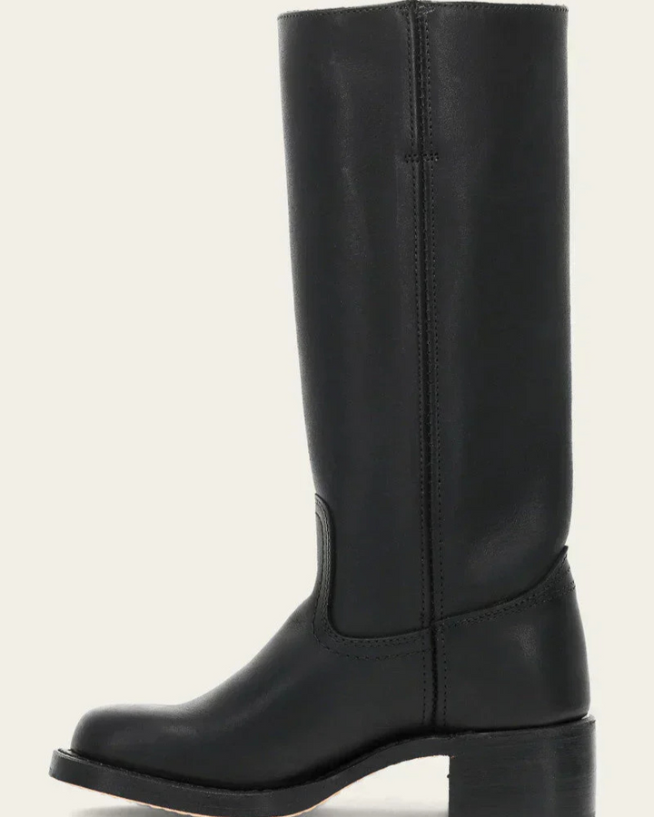 Drune | Damen Lange Stiefel Schwarz