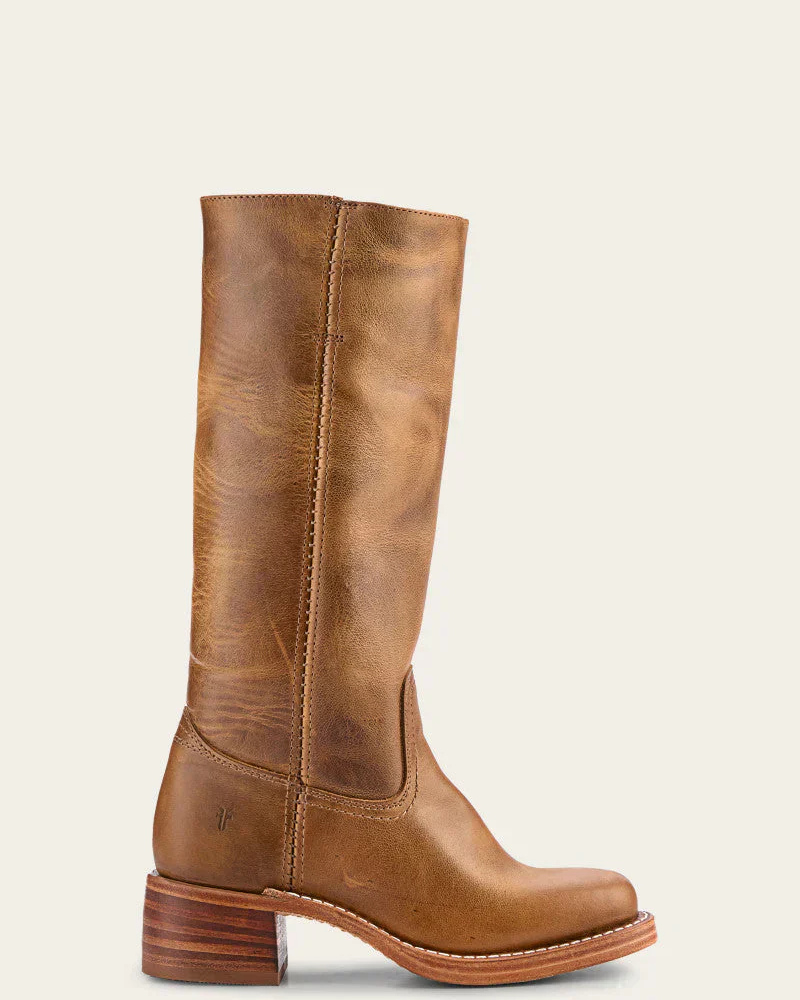 Drune | Damen Lange Stiefel Schwarz