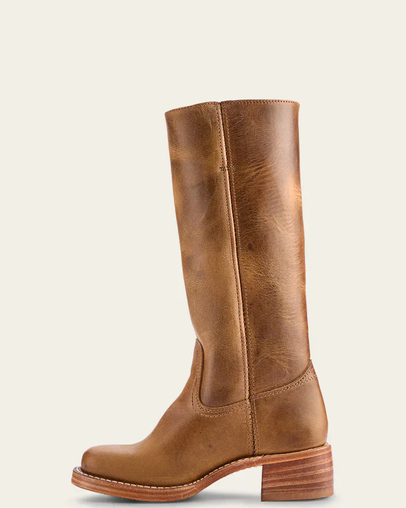 Drune | Damen Lange Stiefel Schwarz