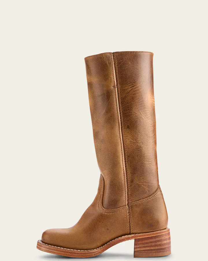 Drune | Damen Lange Stiefel Schwarz