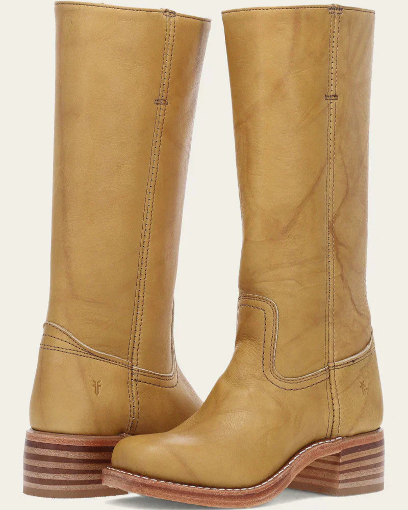 Drune | Damen Lange Stiefel Schwarz