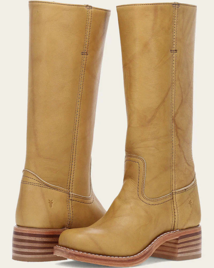 Drune | Damen Lange Stiefel Schwarz