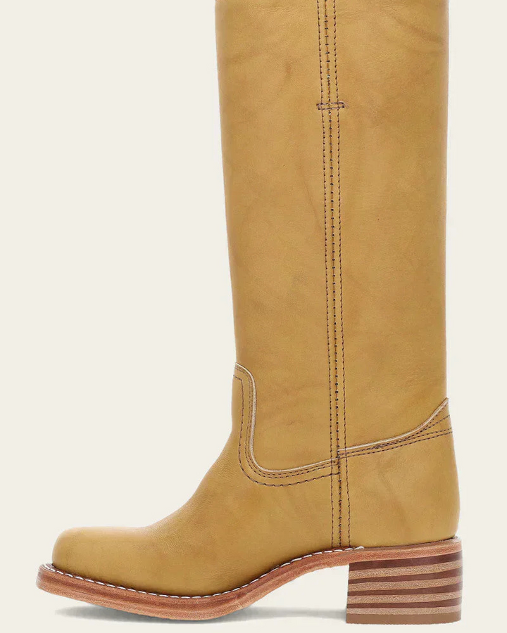 Drune | Damen Lange Stiefel Schwarz