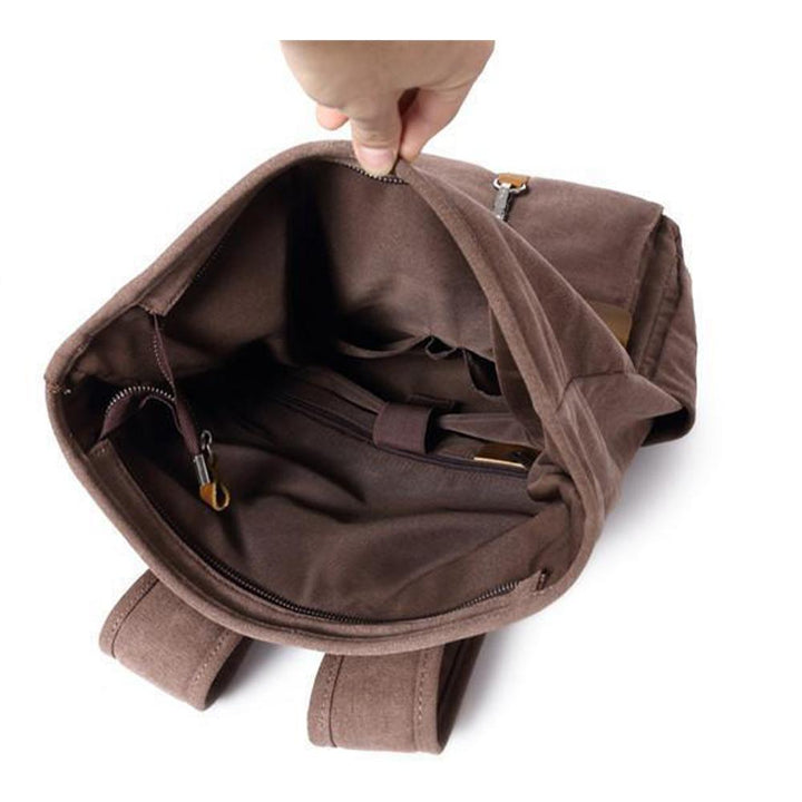 Drune | Canvas Rucksack - NordicaStyle - Zeitlos und Nachhaltig für Abenteurer