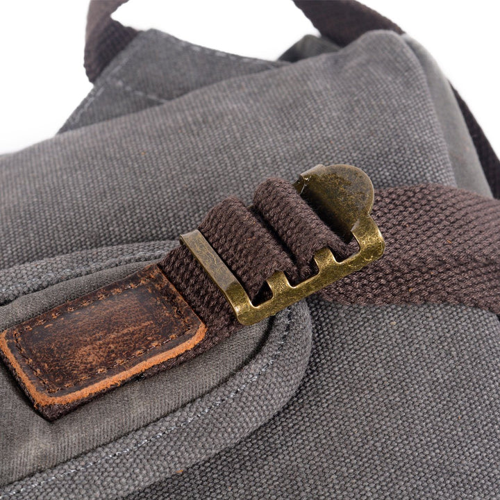 Drune | Canvas Leder Rucksack - Nachhaltig und stilvoll für den täglichen Gebrauch