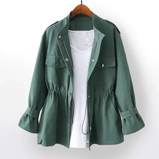 Drune | elegante Damen Leichtgewichtjacke mit praktischen Funktionen