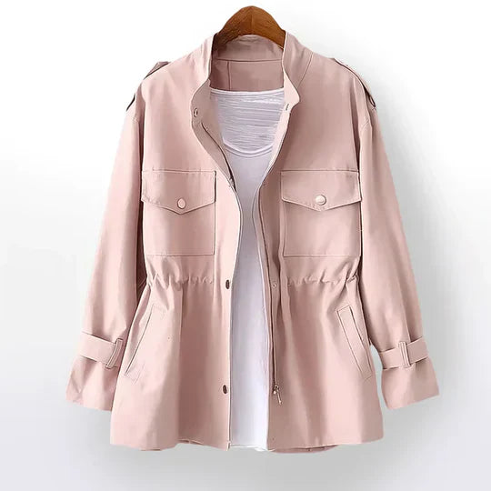 Drune | elegante Damen Leichtgewichtjacke mit praktischen Funktionen
