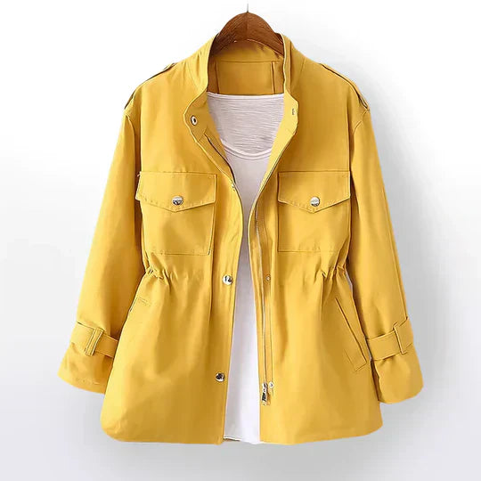 Drune | elegante Damen Leichtgewichtjacke mit praktischen Funktionen
