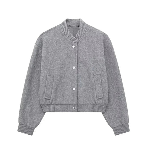 Drune | Schicke cropped Bomberjacke