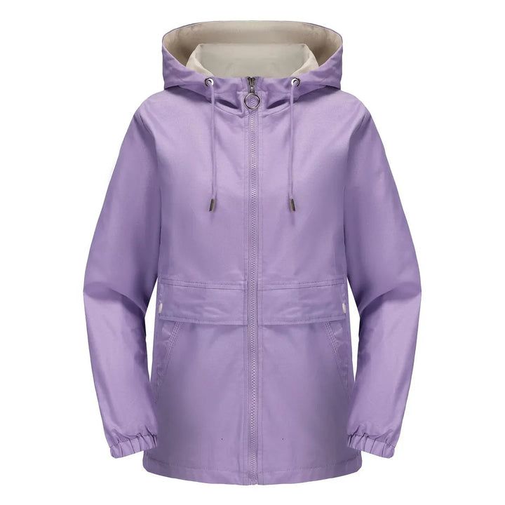Drune | Warme Kapuzenjacke für Frauen Im Winter