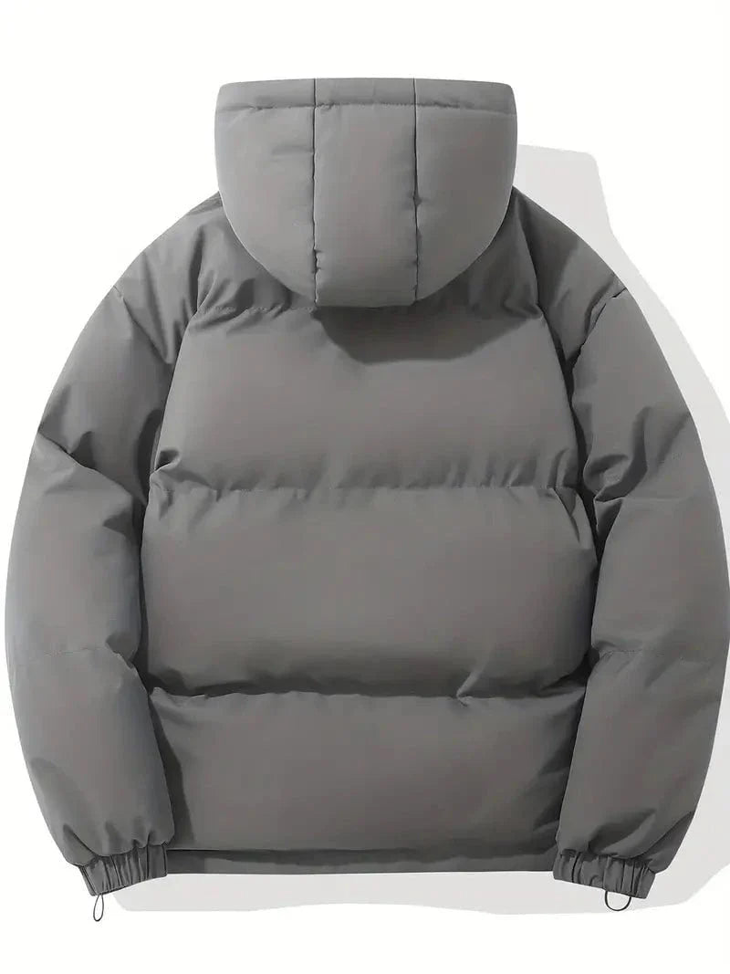 Drune | Kurz geschnittene gesteppte Daunenjacke Rosa Wärme und winterlicher Stil