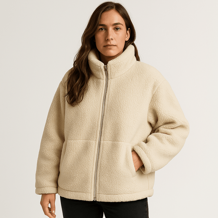 Drune | Winterjacke Weich Falsches Fell Komfort und Stil