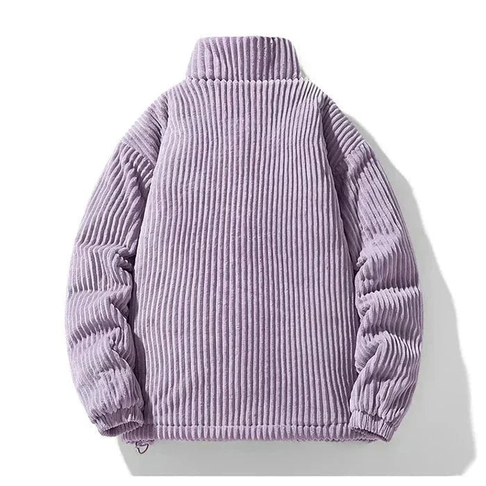 Drune | Steppjacke Velours Lilas Sanft & Trendy