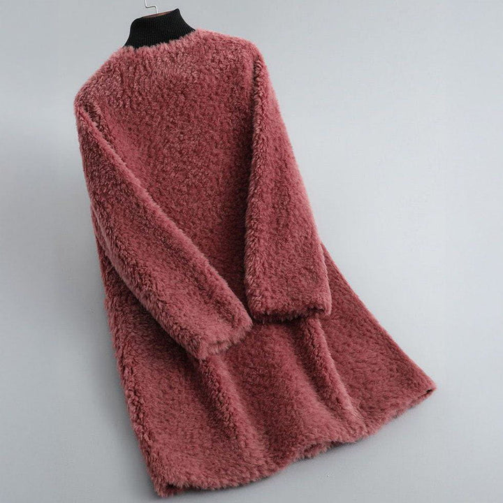 Drune | Mantel aus weichem synthetischem Pelz Eleganz Cocooning