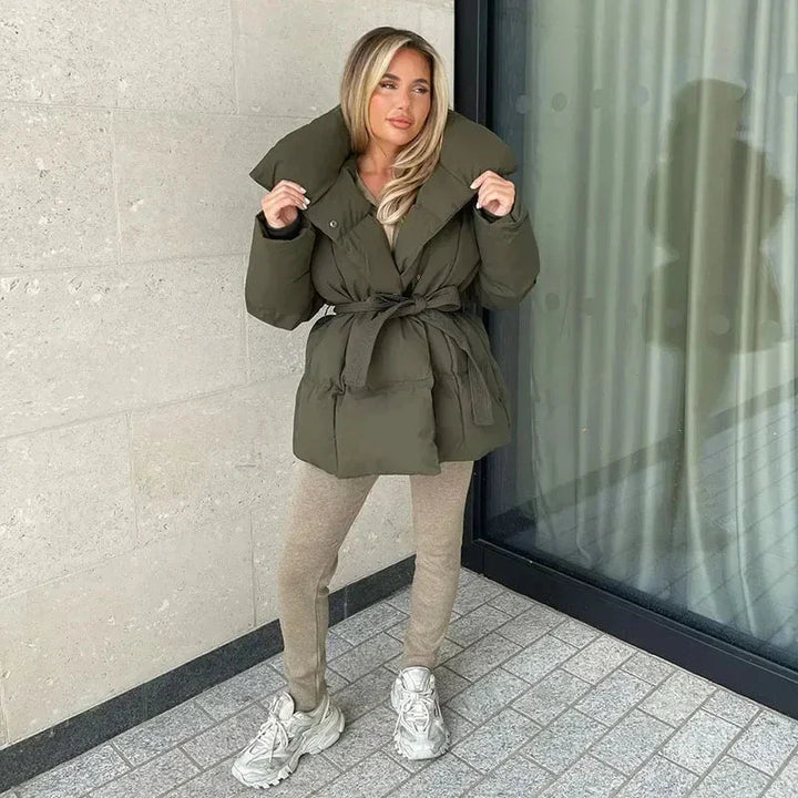 Drune | Taillierte Daunenjacke Komfort und Eleganz Trendiger Winter