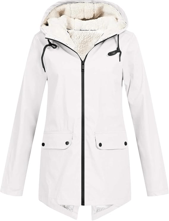 Drune | Winterparka mit Kapuze Wärme Stil Futter aus Pelz