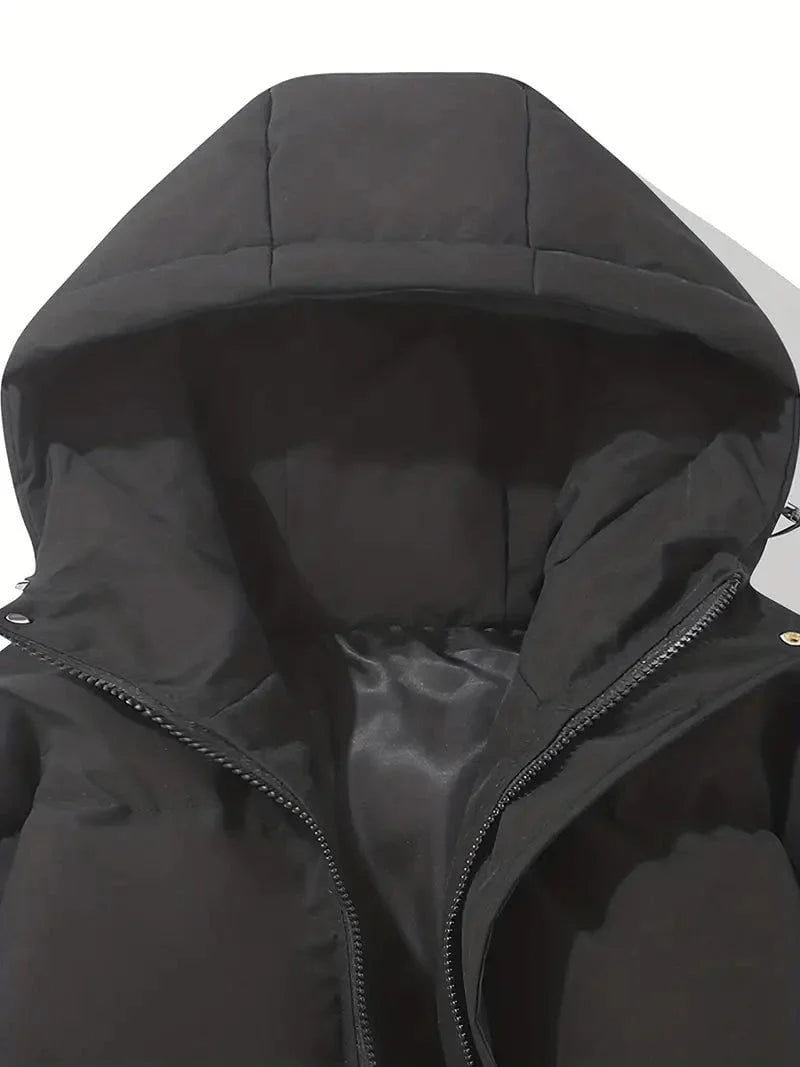 Drune | Wintersteppjacke mit Kapuze & warmer, bequemer Thermoisolation