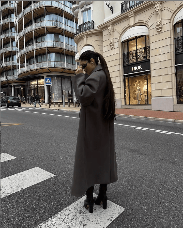 Drune | Mantel Lang Oversize Eleganz Zeitlos Komfort & Stil