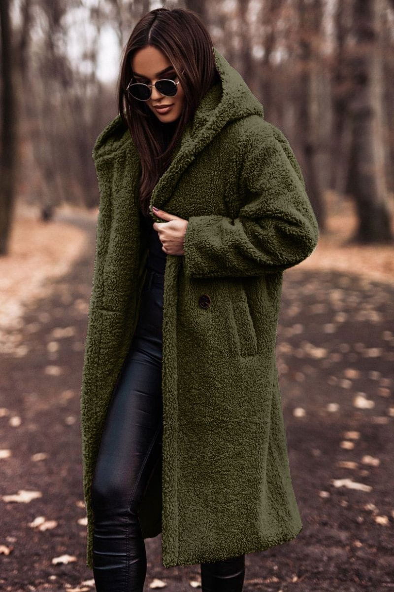 Drune | Langmantel aus Weichem & Warmem Kunstpelz Eleganz im Winter