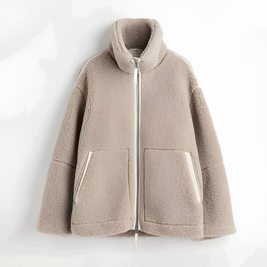 Drune | Teddy Fleece Winterjacke weich und bequem