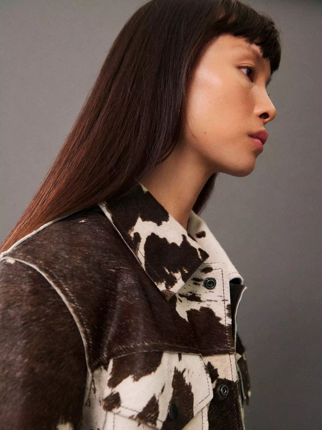 Drune | Jacke Kuhmuster Audacious Trendy und Originell