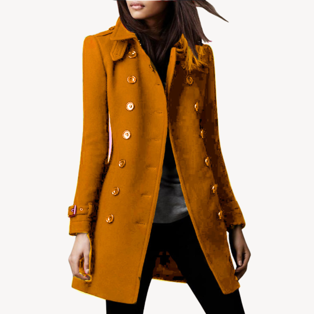 Drune | Damen Woll Peacoat