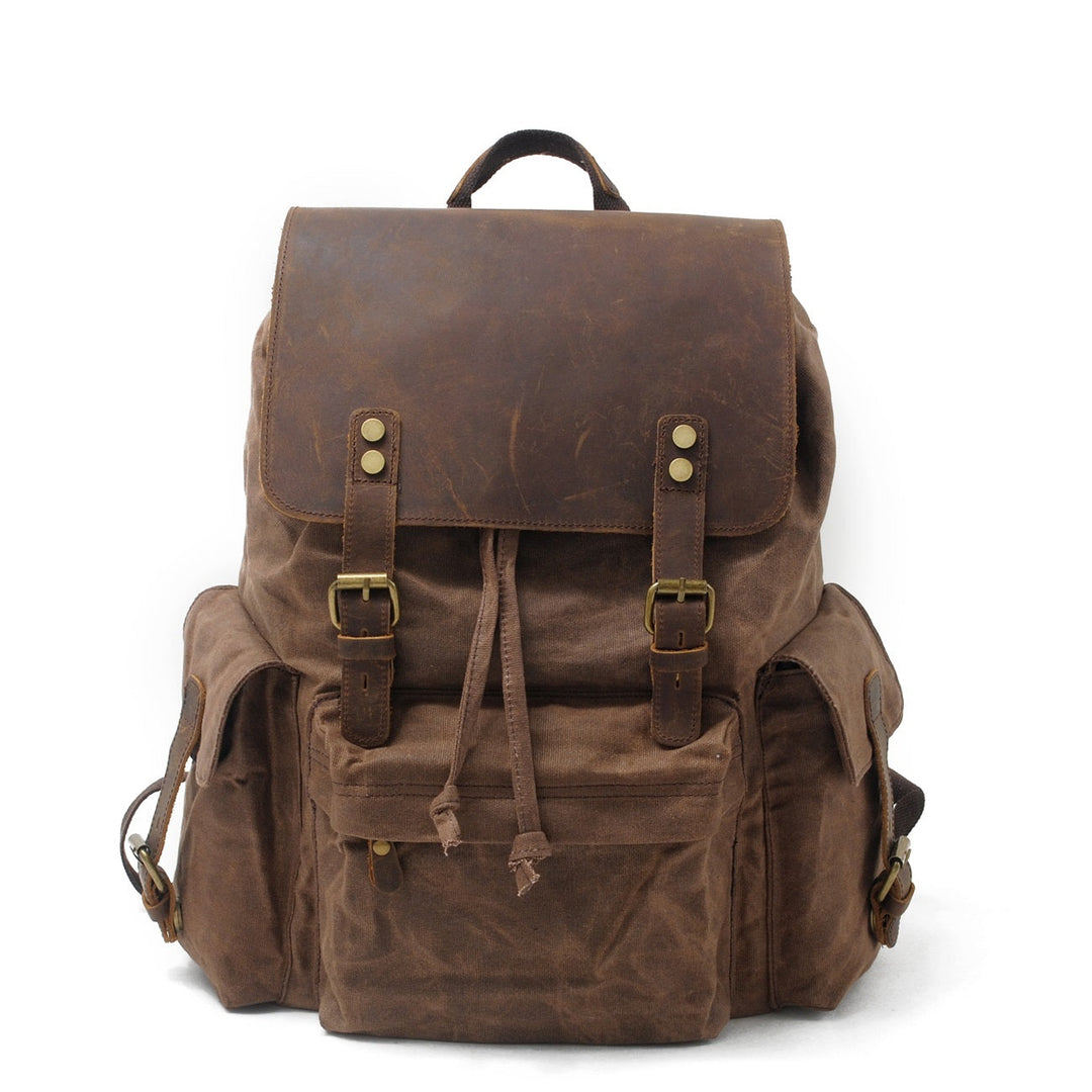Drune | Canvas Rucksack - BalticTrail - Nachhaltig und stilvoll für abenteuerliche Reisende