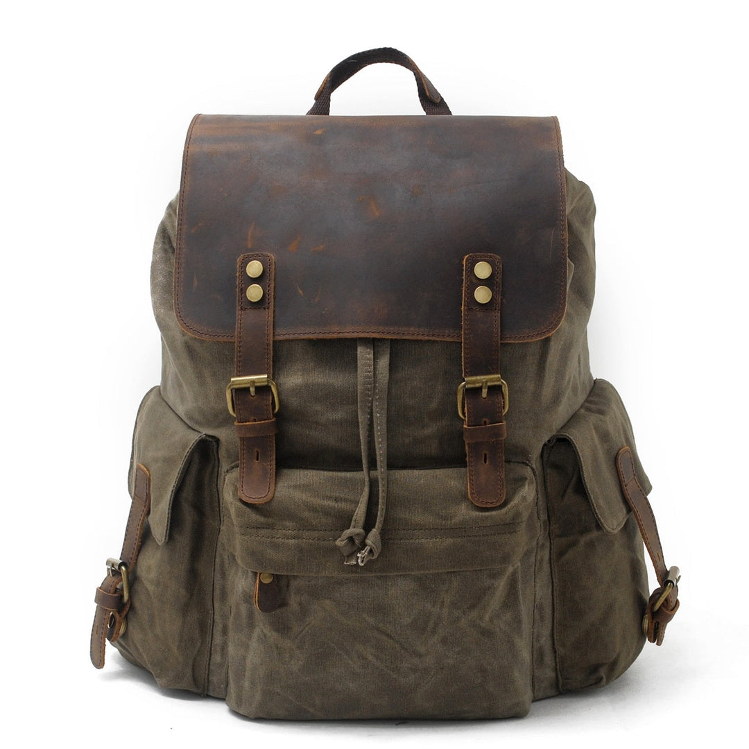 Drune | Canvas Rucksack - BalticTrail - Nachhaltig und stilvoll für abenteuerliche Reisende