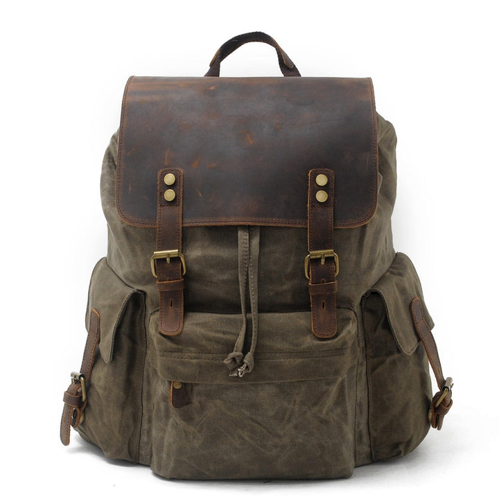 Drune | Canvas Rucksack - BalticTrail - Nachhaltig und stilvoll für abenteuerliche Reisende
