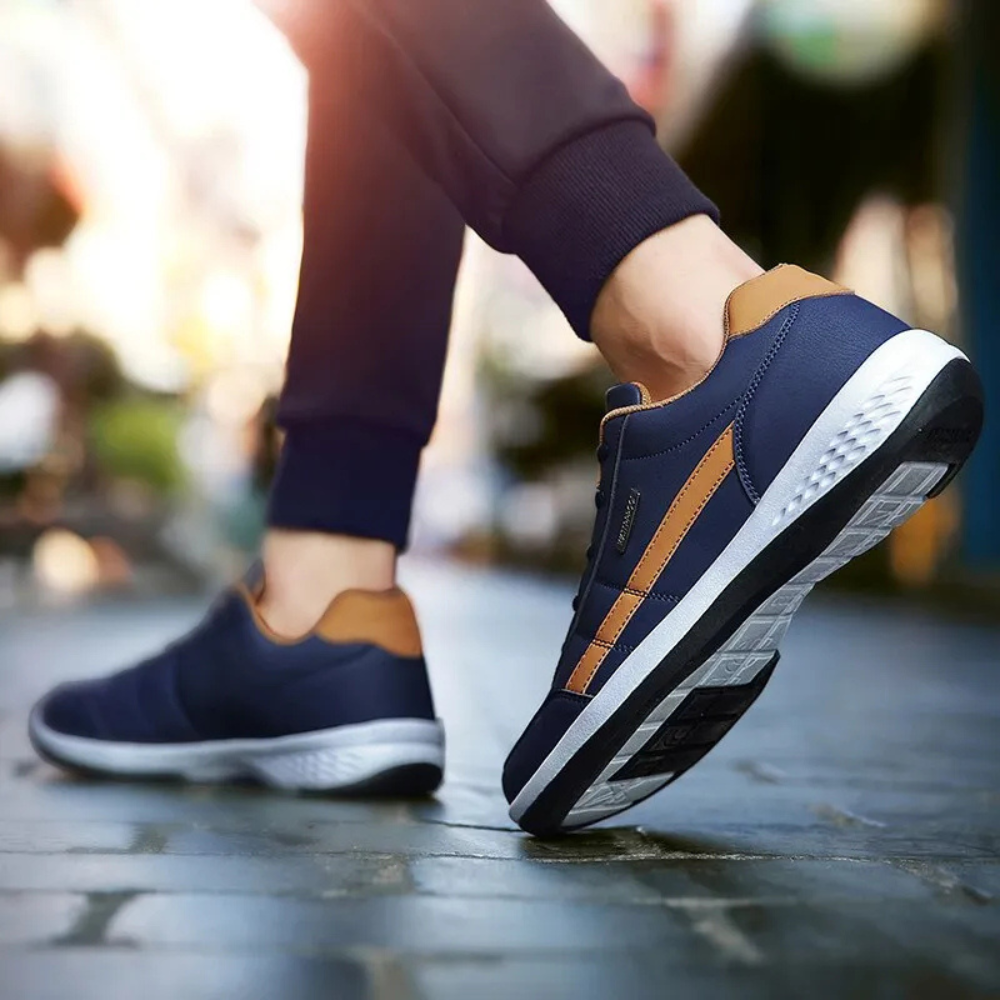 Drune | Wasserdichte Orthopädische Komfortschuhe Aus Leder