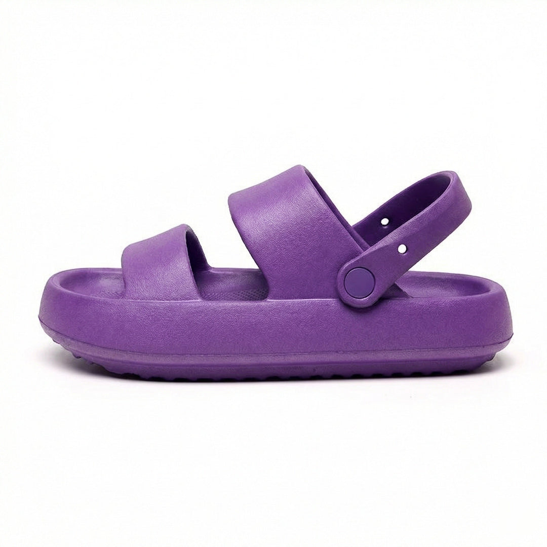 Drune | Orthopädische Sandalen Comfort Plus Pantoletten mit Doppelriemen Gepolsterte, Lässige Slip-On-Sandalen