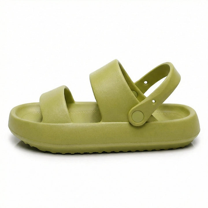 Drune | Orthopädische Sandalen Comfort Plus Pantoletten mit Doppelriemen Gepolsterte, Lässige Slip-On-Sandalen
