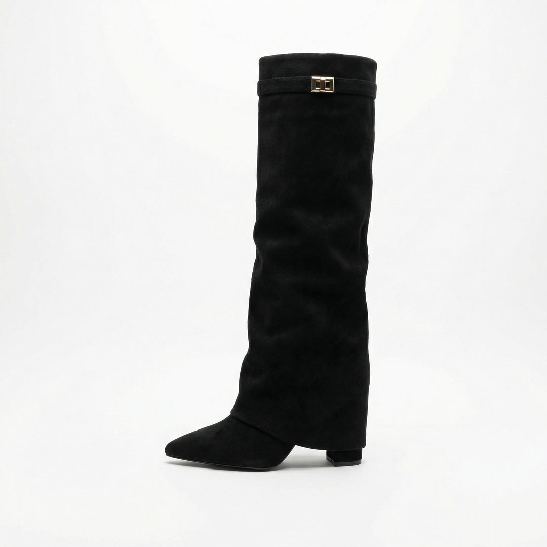 Wildlederstiefel Für Damen Drune