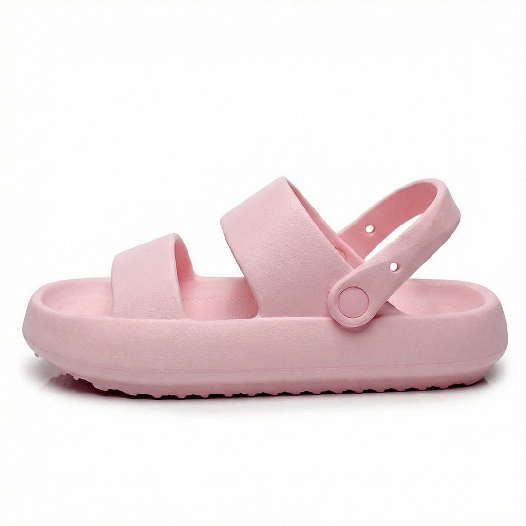 Drune | Orthopädische Sandalen Comfort Plus Pantoletten mit Doppelriemen Gepolsterte, Lässige Slip-On-Sandalen