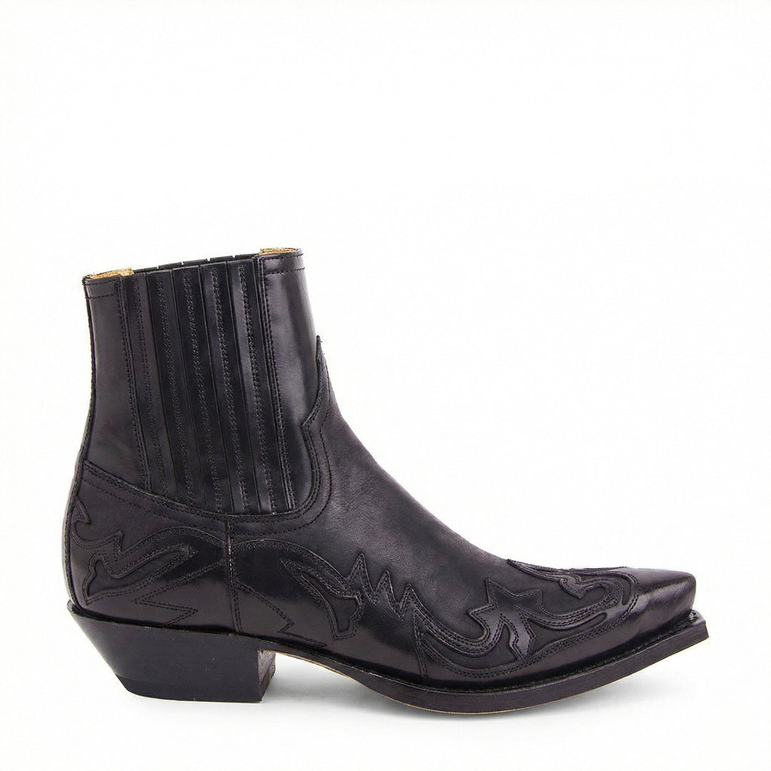 Robuste Leder-Cowboystiefel für Damen Drune
