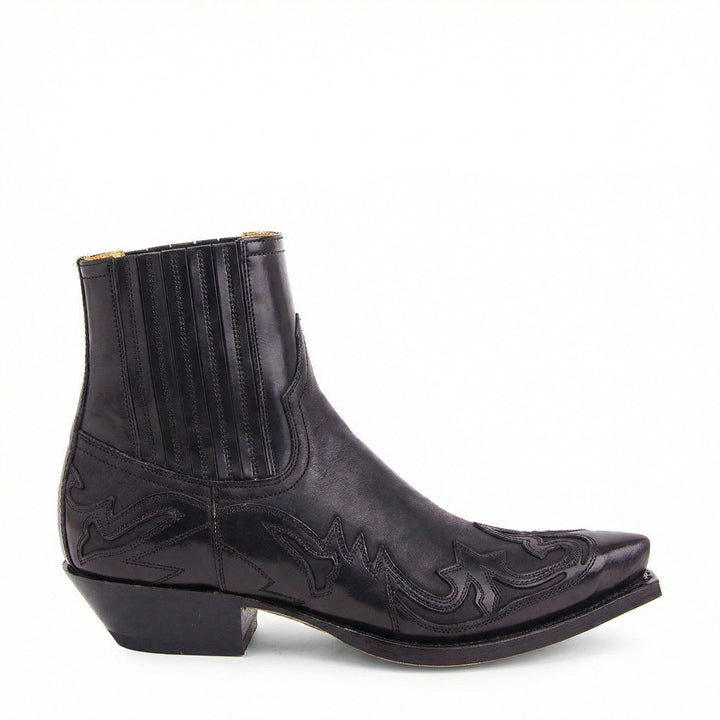 Robuste Leder-Cowboystiefel für Damen Drune