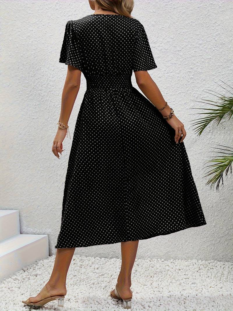 Drune | Luftiges Midi Sommerkleid Schick