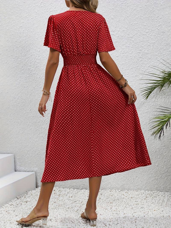 Drune | Luftiges Midi Sommerkleid Schick