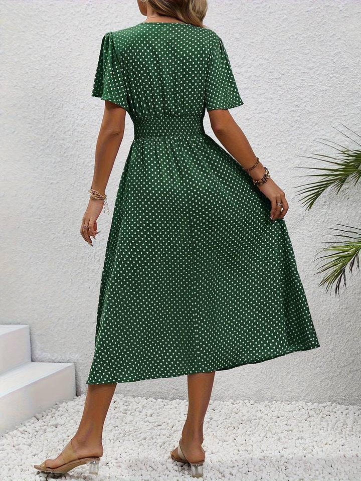 Drune | Luftiges Midi Sommerkleid Schick