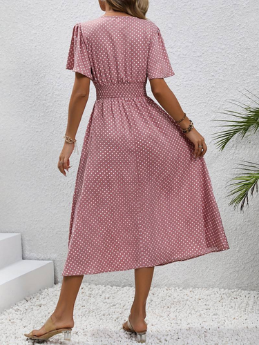 Drune | Luftiges Midi Sommerkleid Schick