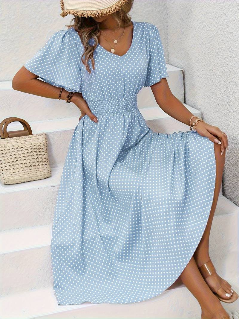 Drune | Luftiges Midi Sommerkleid Schick